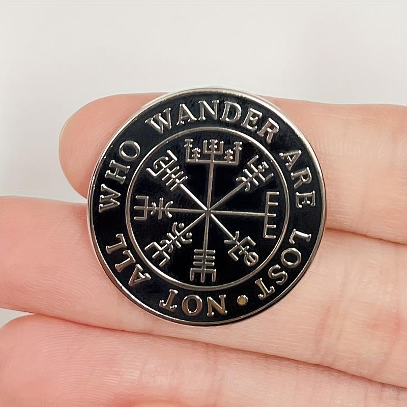 Not All Those Who Wander Are Lost Quote Brooch Pins Enamel Nordic Viking Metal Badges Lapel Pin Fashion Jewelry Accessories
Not All Those Who Wander Are Lost Quote Brooch Pins Enamel Nordic Viking Metal Badges Lapel Pin Fashion Jewelry Accessories