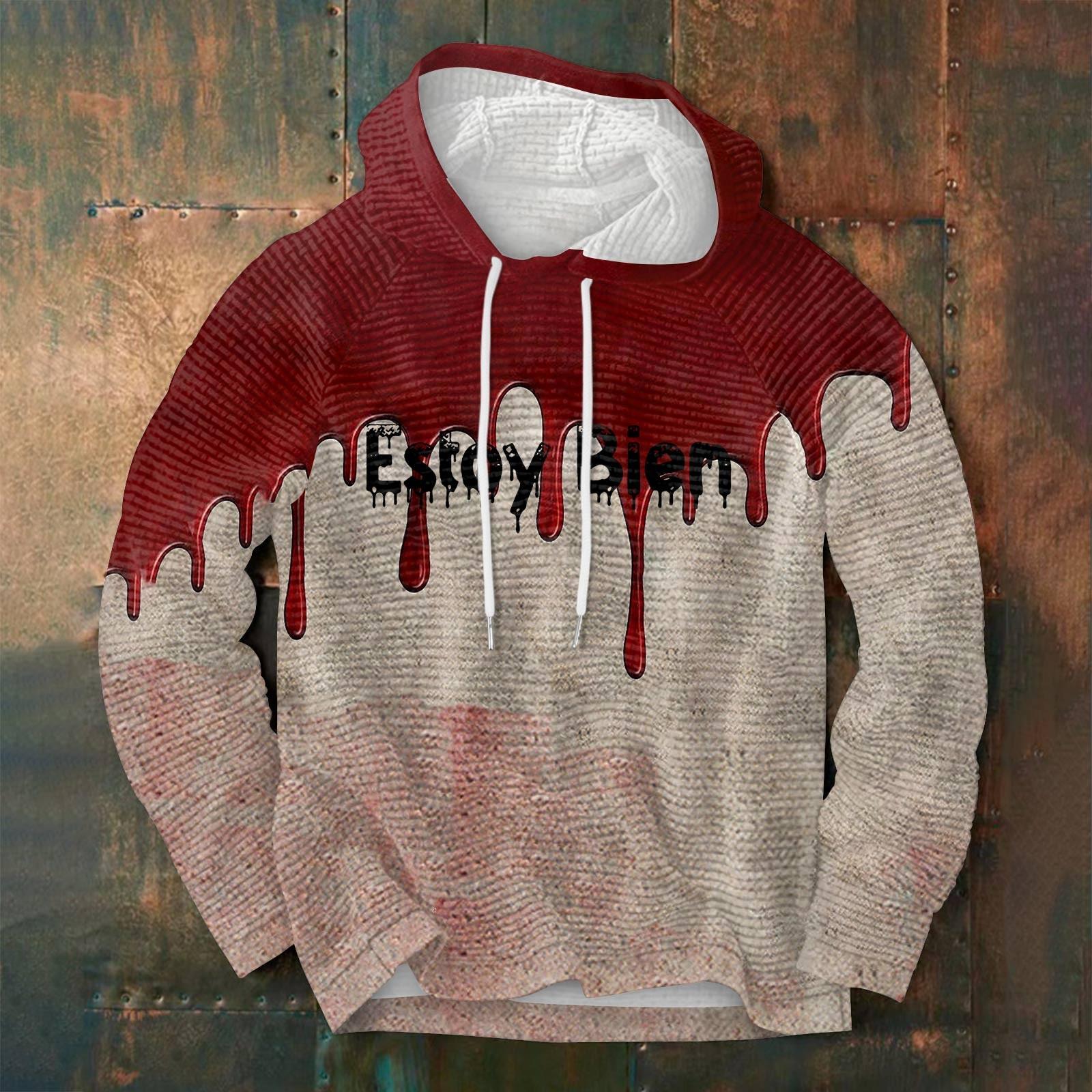 Мужской повседневный и модный длинный рукав с небольшим V-образным вырезом топ-пуловер XXL
Мужской повседневный и модный длинный рукав с небольшим V-образным вырезом топ-пуловер XXL