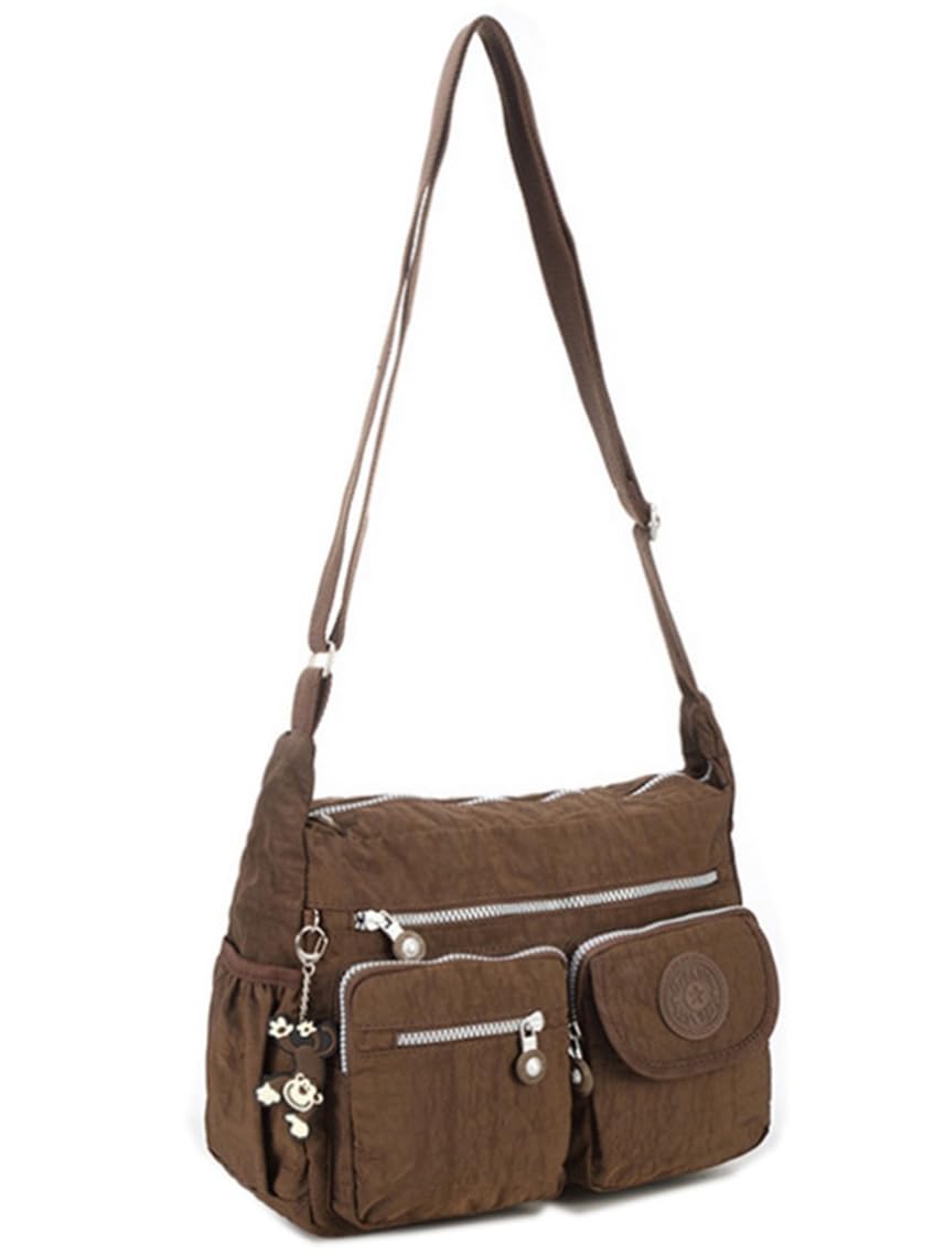 AJYJYEGM Shoulder Bag for Women, Nylon Diaper Bag, Crossbody Bag, Waterproof, Large Capacity, Lightweight, A4 Size, Nursing Bag, Solid Color, Unisex,
AJYJYEGM Shoulder Bag for Women, Nylon Diaper Bag, Crossbody Bag, Waterproof, Large Capacity, Lightweight, A4 Size, Nursing Bag, Solid Color, Unisex,