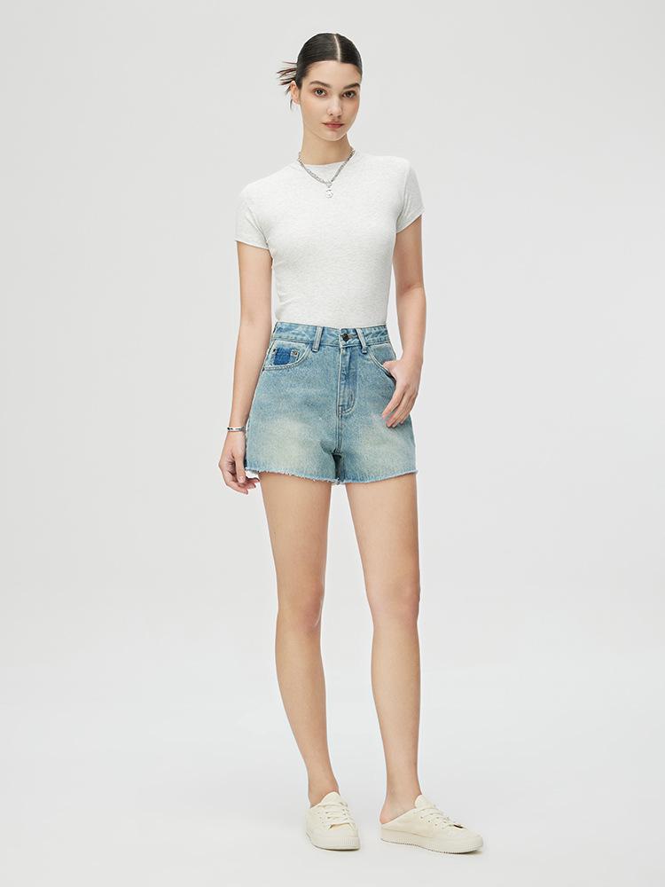 MBB Women s Summer Pocket Hole Wide-Leg Denim Shorts 28 светло-синий
MBB Women s Summer Pocket Hole Wide-Leg Denim Shorts 28 светло-синий