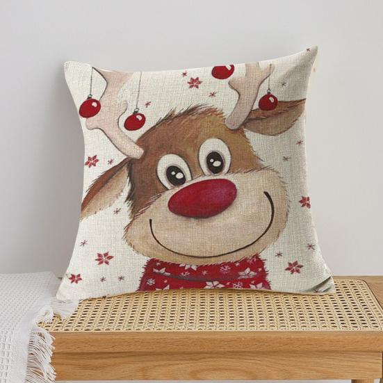 Beautiful Christmas Throw Pillow Cover Easy Insertion Bright Color Square Farmhouse Style Pillow Cover
Beautiful Christmas Throw Pillow Cover Easy Insertion Bright Color Square Farmhouse Style Pillow Cover