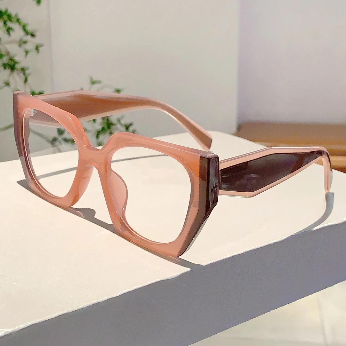 GM LUMIAS Oversized Women Glasses Fashion Vintage Irregular Rim Eyewear Trendy Blue Light Blocking Non-prescription Eyeglasses
GM LUMIAS Oversized Women Glasses Fashion Vintage Irregular Rim Eyewear Trendy Blue Light Blocking Non-prescription Eyeglasses