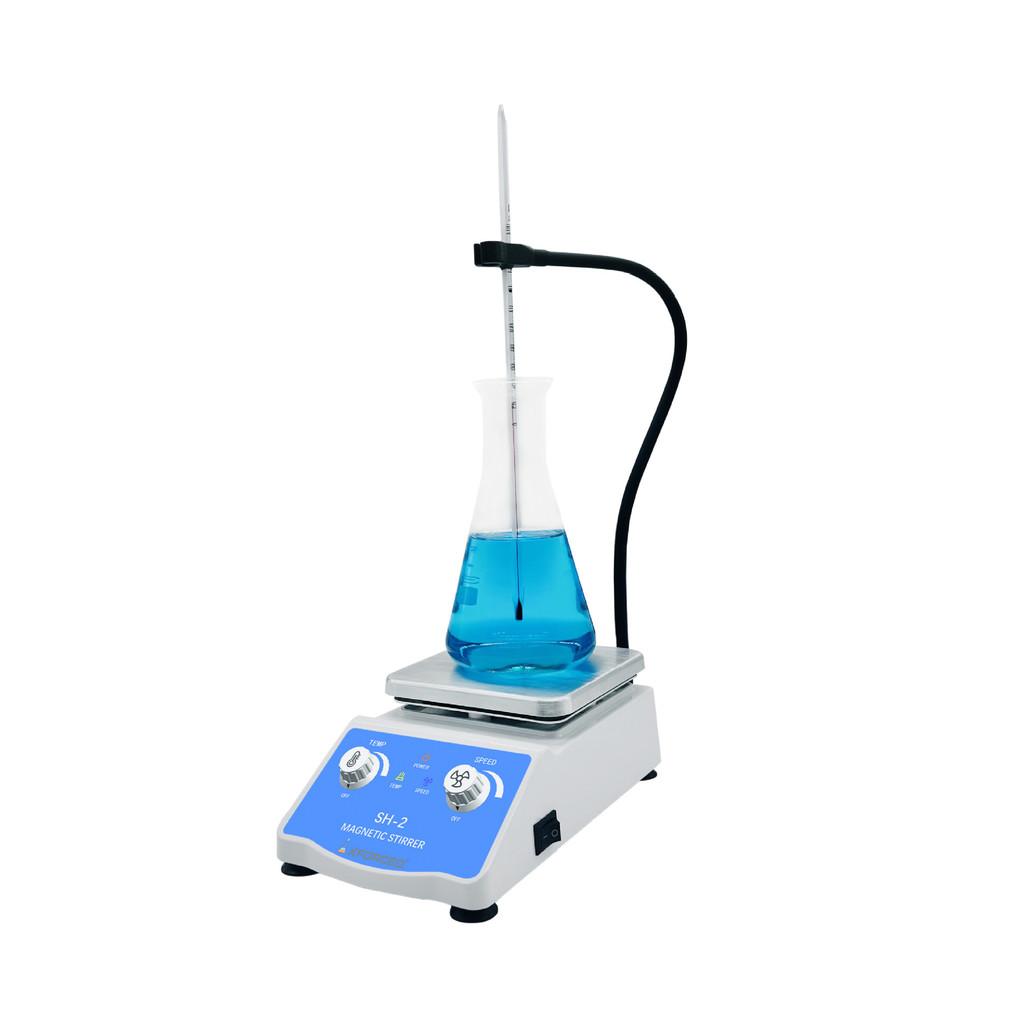 SH-2 Magnetic Stirrer Heating Infinite Speed Adjustable Laboratory Blender Small Electric Vertical Pigment Mixer
SH-2 Magnetic Stirrer Heating Infinite Speed Adjustable Laboratory Blender Small Electric Vertical Pigment Mixer