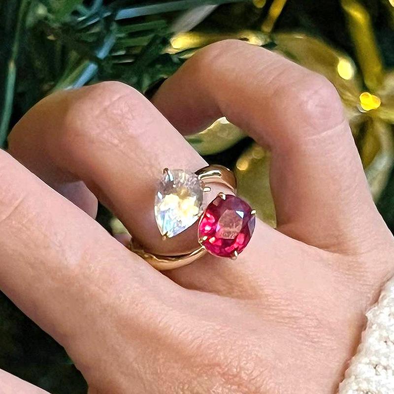 Classic and minimalist Ruby rings for women new in fashion light luxury large size exquisite Female Ring wedding jewelry resizable красный
Classic and minimalist Ruby rings for women new in fashion light luxury large size exquisite Female Ring wedding jewelry resizable красный