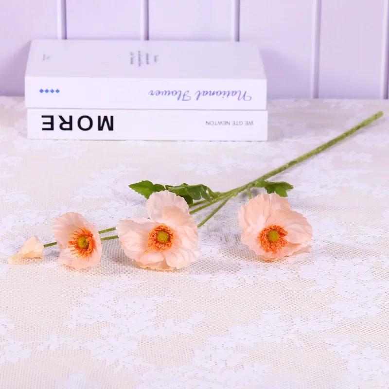 5pcs 4 Head Poppies Artificial Flowers Poppies Western Chrysanthemum Fake Flowers Pastoral Wedding Home Decoration шампанського
5pcs 4 Head Poppies Artificial Flowers Poppies Western Chrysanthemum Fake Flowers Pastoral Wedding Home Decoration шампанського
