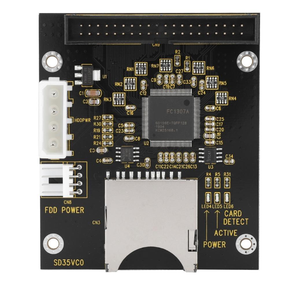 High Speed 3.5 Inch SD Memory Card Adapter 40Pin Male Plug and Play Secure Digital Converter SD To IDE Adapter Hard Disk Drive
High Speed 3.5 Inch SD Memory Card Adapter 40Pin Male Plug and Play Secure Digital Converter SD To IDE Adapter Hard Disk Drive