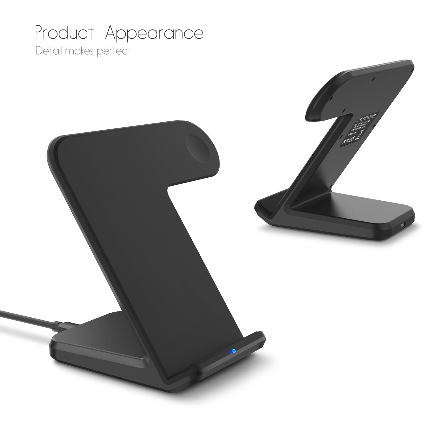 F11 2-in-1 Mobile Phone Smart Watch Wireless Charging Stand Qi Wireless Fast Charger for iPhone Samsung Apple Watch White
F11 2-in-1 Mobile Phone Smart Watch Wireless Charging Stand Qi Wireless Fast Charger for iPhone Samsung Apple Watch White