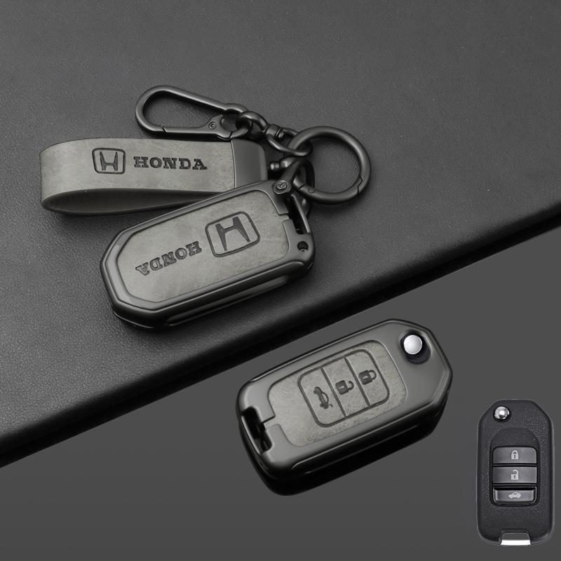 Zinc Alloy Car Flip Key Case Cover Shell For Honda Civic Accord City Odyssey CR-V XR-V HR-V Vezel Jade Jazz Crider Accessories
Zinc Alloy Car Flip Key Case Cover Shell For Honda Civic Accord City Odyssey CR-V XR-V HR-V Vezel Jade Jazz Crider Accessories