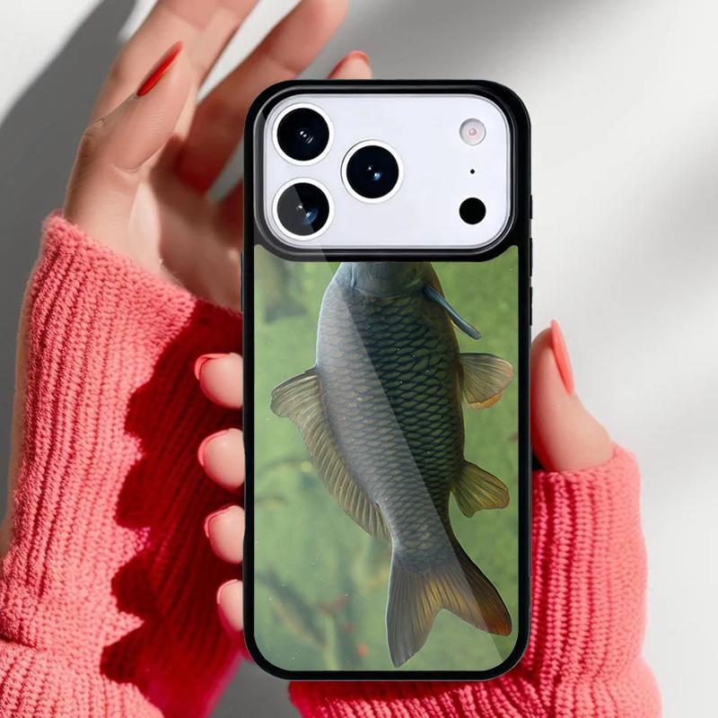 Fish Fishing Carp Funny Phone Case for iPhone 17 16 15 14 13 Pro Max Back Cover for 12 11 Pro Coque iPhone 15 Pro
Fish Fishing Carp Funny Phone Case for iPhone 17 16 15 14 13 Pro Max Back Cover for 12 11 Pro Coque iPhone 15 Pro