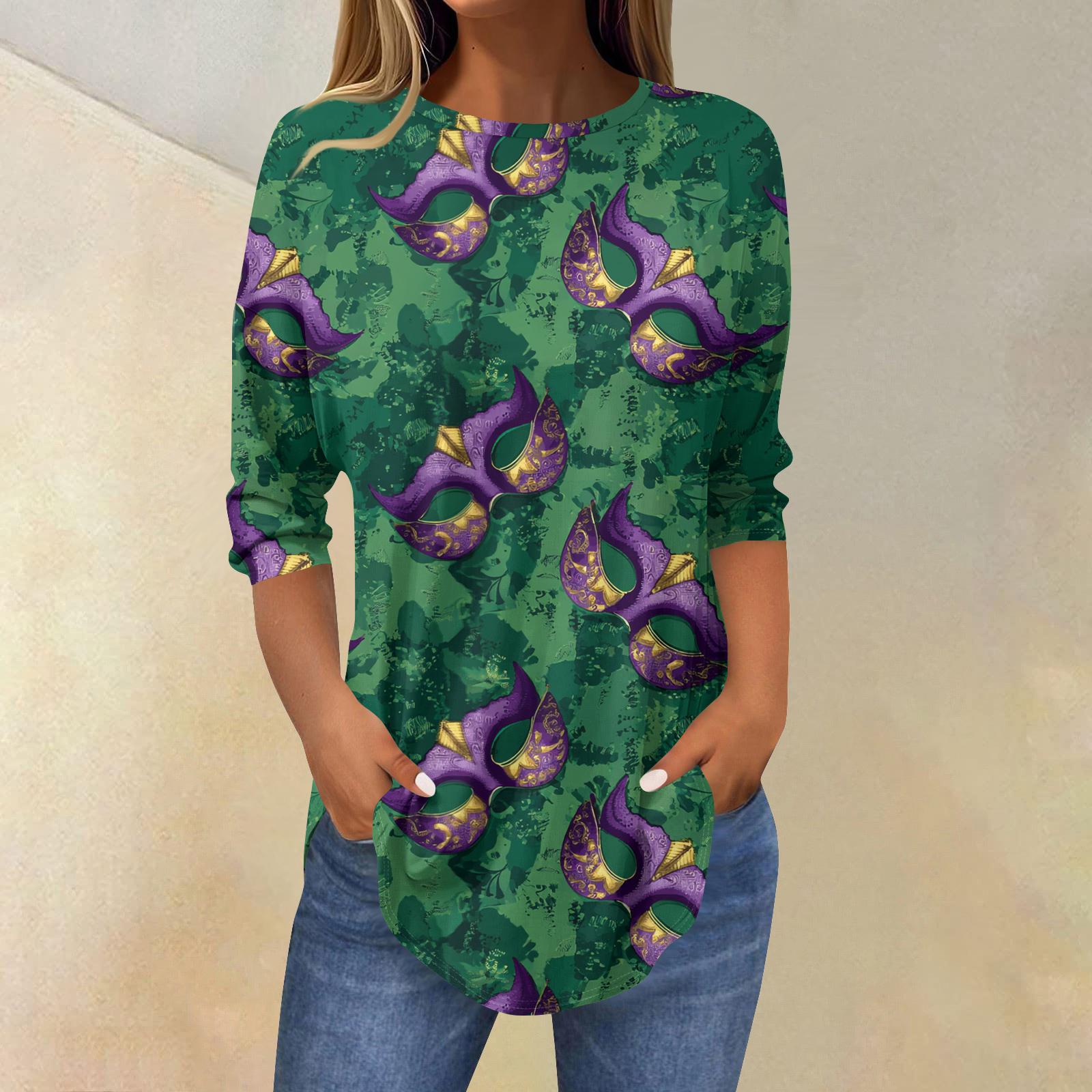 Womens T Shirts 3/4 Sleeve Shirts Solid Color Pullover Summer Spring Tops Blouses XL
Womens T Shirts 3/4 Sleeve Shirts Solid Color Pullover Summer Spring Tops Blouses XL