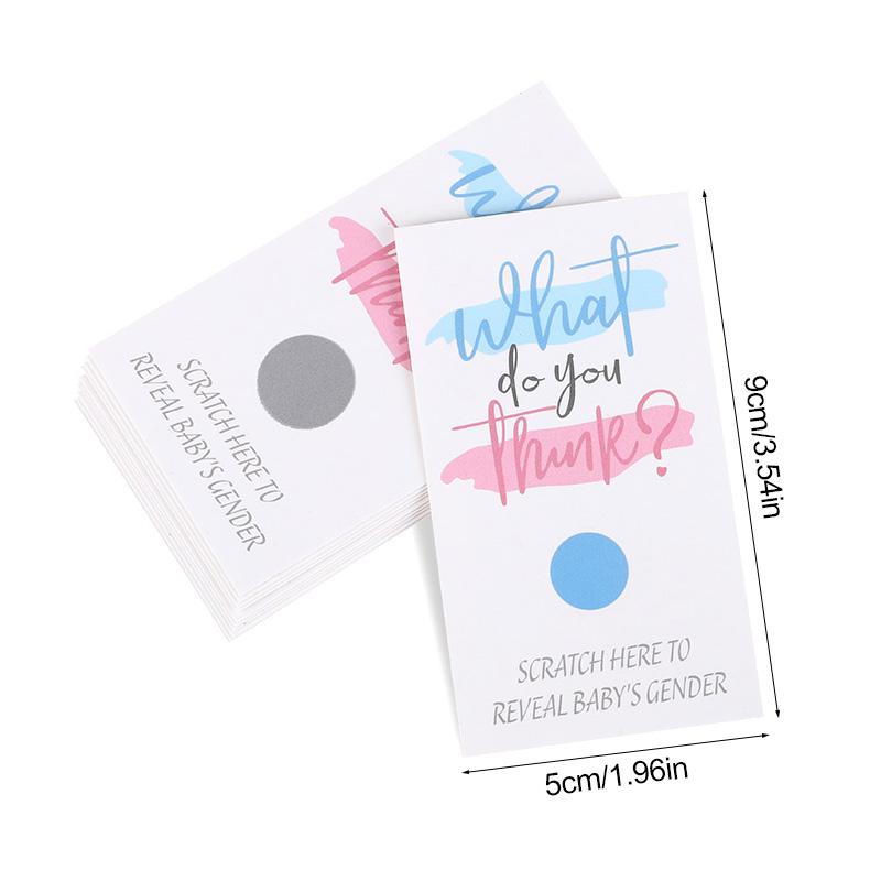 10pcs Scratch Cards for Gender Reveal Team Boy or Girl Game Card Kids Birthday Baby Shower Party Decoration Favors Supplies
10pcs Scratch Cards for Gender Reveal Team Boy or Girl Game Card Kids Birthday Baby Shower Party Decoration Favors Supplies