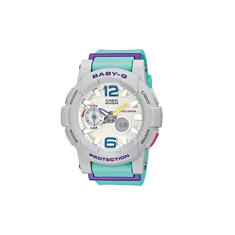 Casio BABY-G Series Classic Disc Personalized Digital Movement Vibrant Color Contrast Ocean Style New Color Series Quartz Movement Resin BGA-180-3B серый
Casio BABY-G Series Classic Disc Personalized Digital Movement Vibrant Color Contrast Ocean Style New Color Series Quartz Movement Resin BGA-180-3B серый