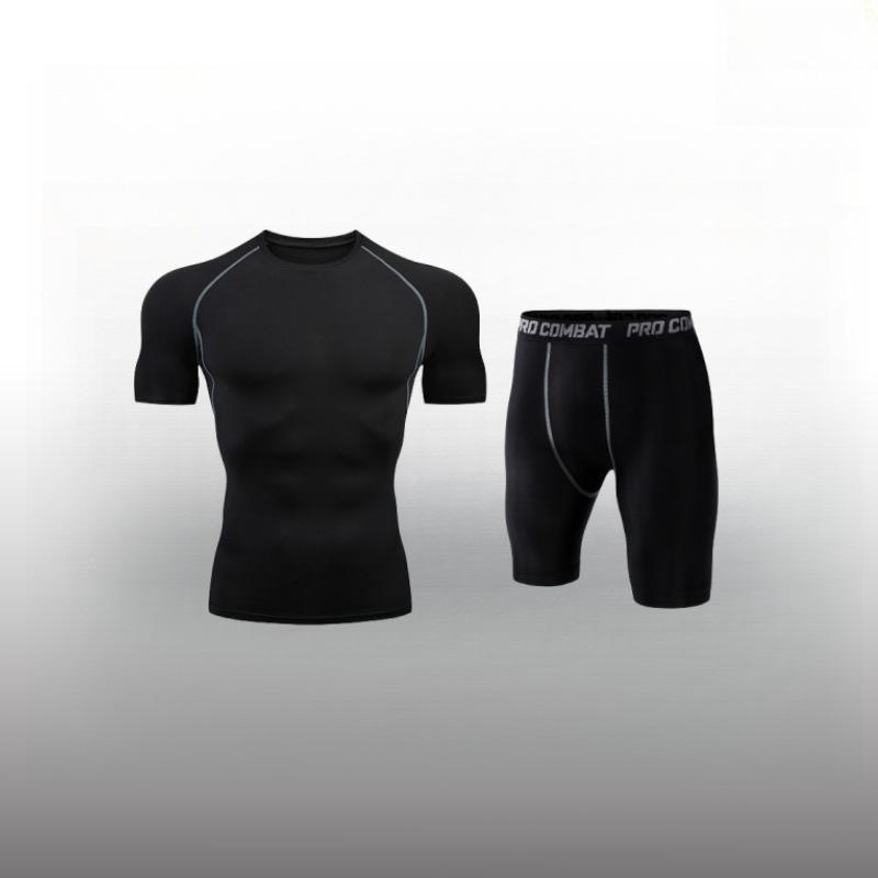 Мужской трансграничный компрессионный комплект для фитнеса и йоги: Бег, Повседневный, Впитывающий пот купальник. S
Мужской трансграничный компрессионный комплект для фитнеса и йоги: Бег, Повседневный, Впитывающий пот купальник. S