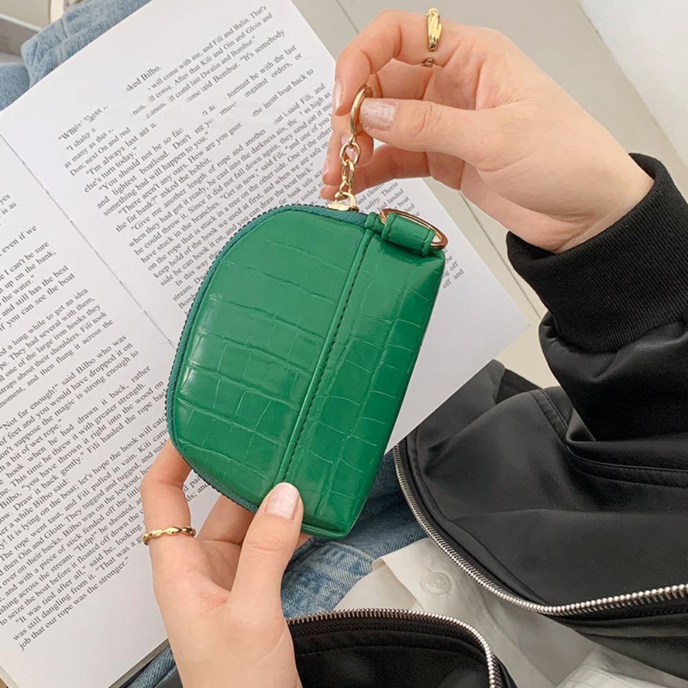 Mini Stone Pattern Wallet Korean Style Leather Key Case Fashion Earphone Storage Bag Travel хакі
Mini Stone Pattern Wallet Korean Style Leather Key Case Fashion Earphone Storage Bag Travel хакі