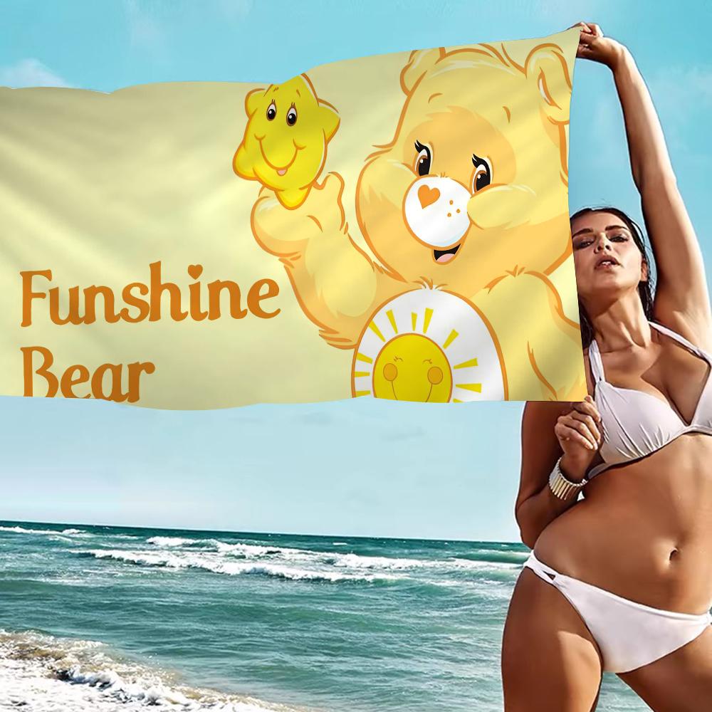 CARE BEARS Microfiber Printed Beach Towel Mountain Climbing Yoga Beach Swimming Running Absorbent Soft Towel W40*H60(CM)
CARE BEARS Microfiber Printed Beach Towel Mountain Climbing Yoga Beach Swimming Running Absorbent Soft Towel W40*H60(CM)
