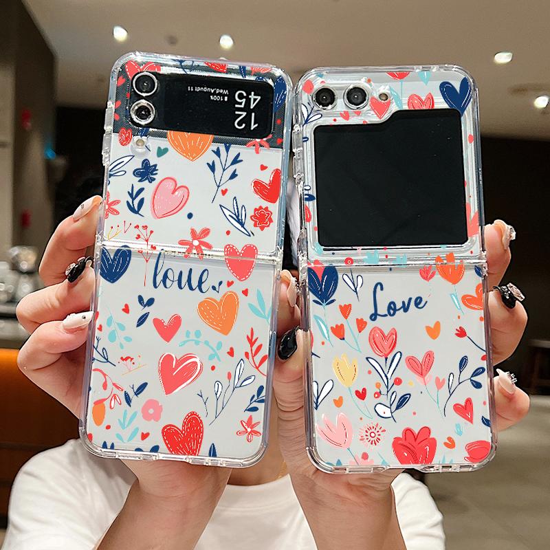 2pcs Summer Fruit Print Case For Samsung Galaxy Z Flip6 Flip5 Flip4 Flip3 Clear Love Hearts Shockproof Slim Folding Phone Cover Samsung Z Flip6
2pcs Summer Fruit Print Case For Samsung Galaxy Z Flip6 Flip5 Flip4 Flip3 Clear Love Hearts Shockproof Slim Folding Phone Cover Samsung Z Flip6
