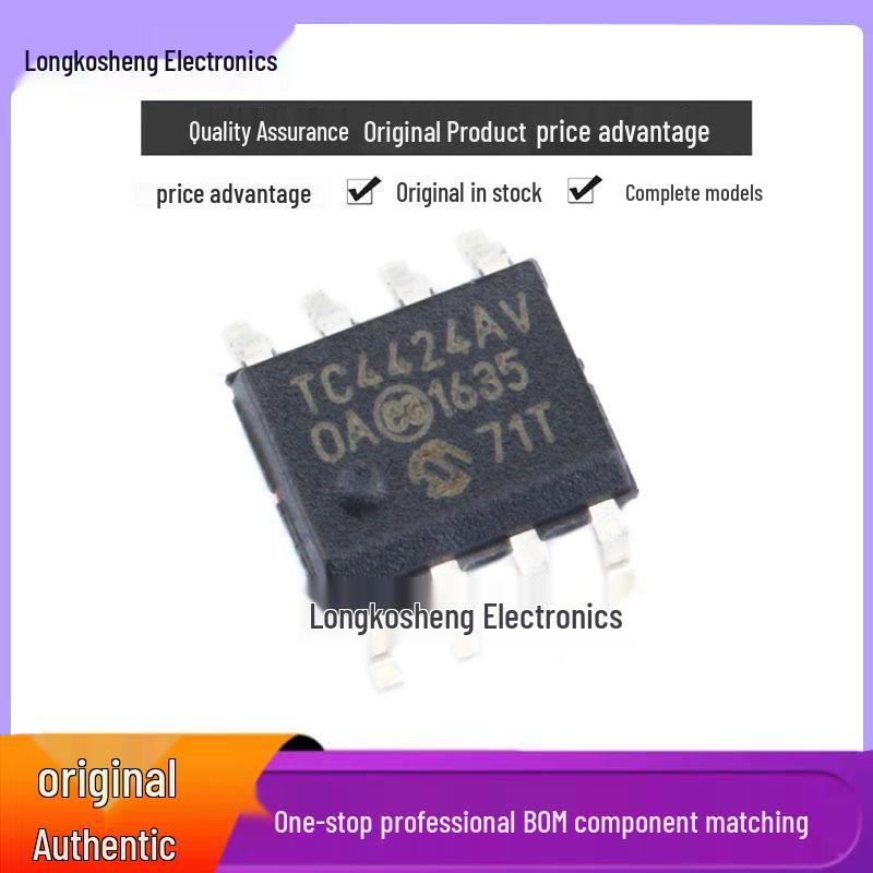 TC4424AVOA713 Original SOP-8 Gate Driver IC Chip
TC4424AVOA713 Original SOP-8 Gate Driver IC Chip