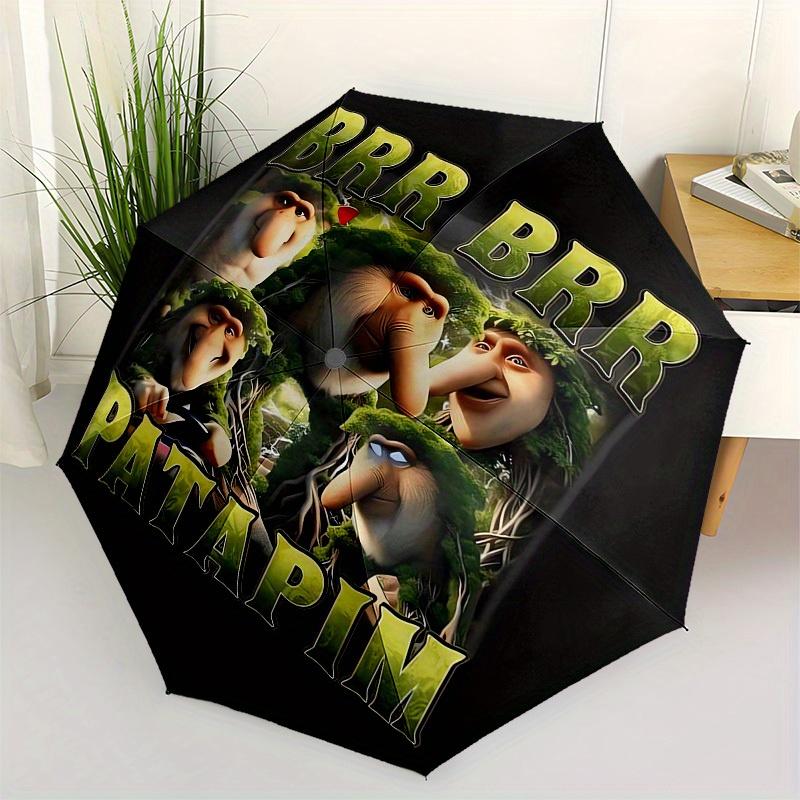 1pc BRR BRR PATAPIM Monkeys Umbrella with Plastic Handle,Suitable for All Seasons Home Travel Outdoor UmbrellaM992
1pc BRR BRR PATAPIM Monkeys Umbrella with Plastic Handle,Suitable for All Seasons Home Travel Outdoor UmbrellaM992