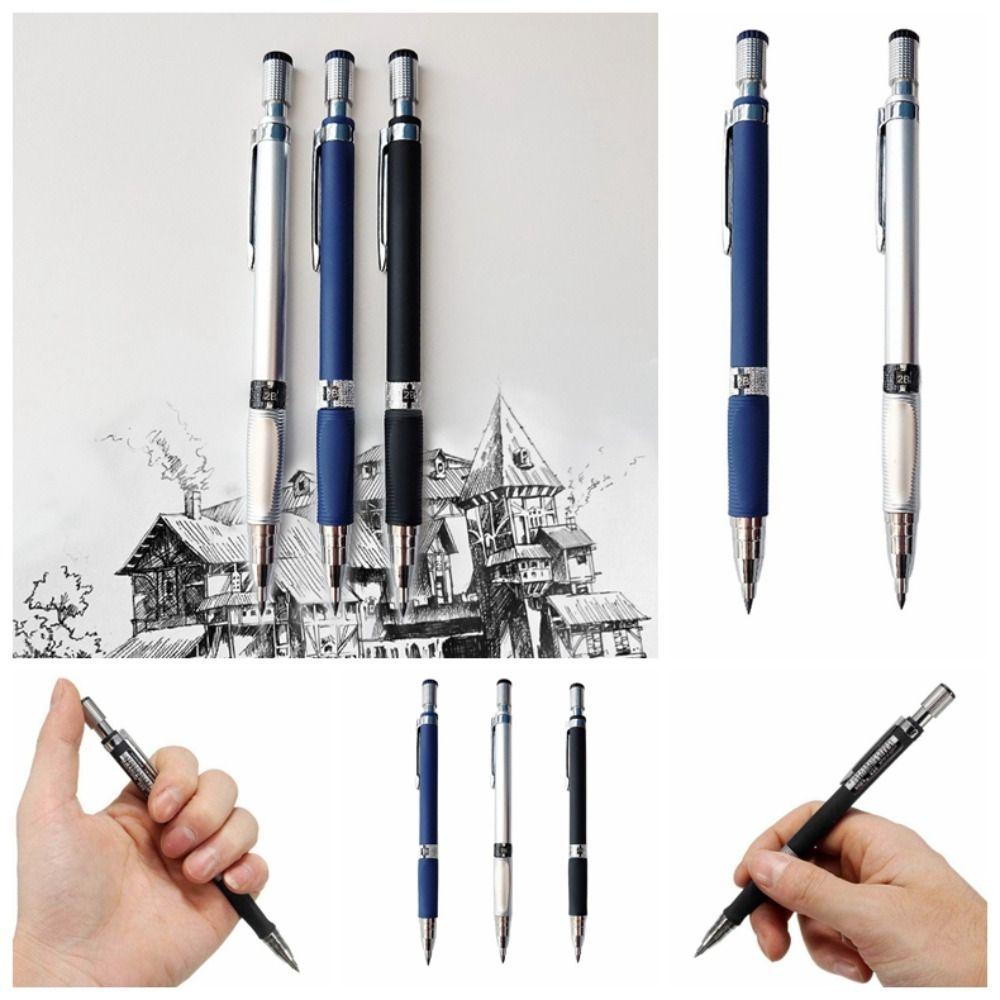 Drawing Mechanical Pencil Sketching Automatic Pencil 3 Color Propelling Pencil Stationery синій
Drawing Mechanical Pencil Sketching Automatic Pencil 3 Color Propelling Pencil Stationery синій