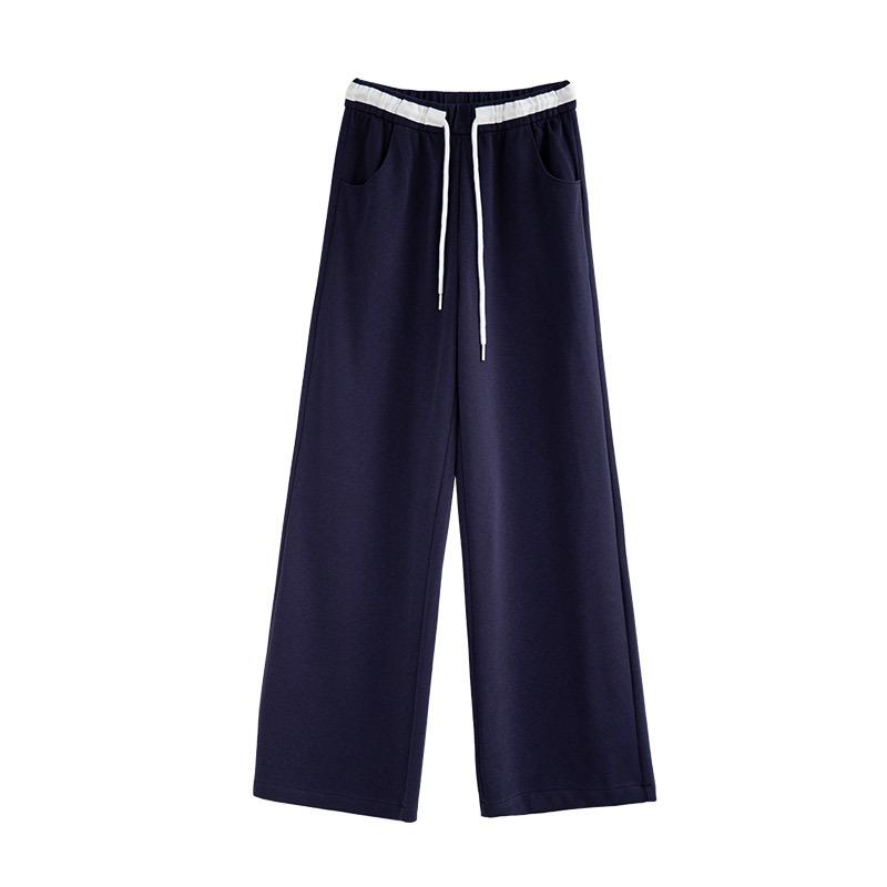 Women s Spring and Autumn New High Waist Draped Casual American Sleeping Pants Small Straight Wide Legs S
Women s Spring and Autumn New High Waist Draped Casual American Sleeping Pants Small Straight Wide Legs S