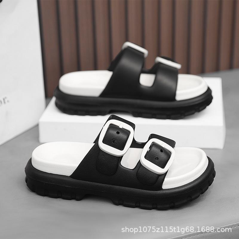 Girls fashion casual non-slip party beach travel versatile trend women cool slippers 35-36 чорний
Girls fashion casual non-slip party beach travel versatile trend women cool slippers 35-36 чорний