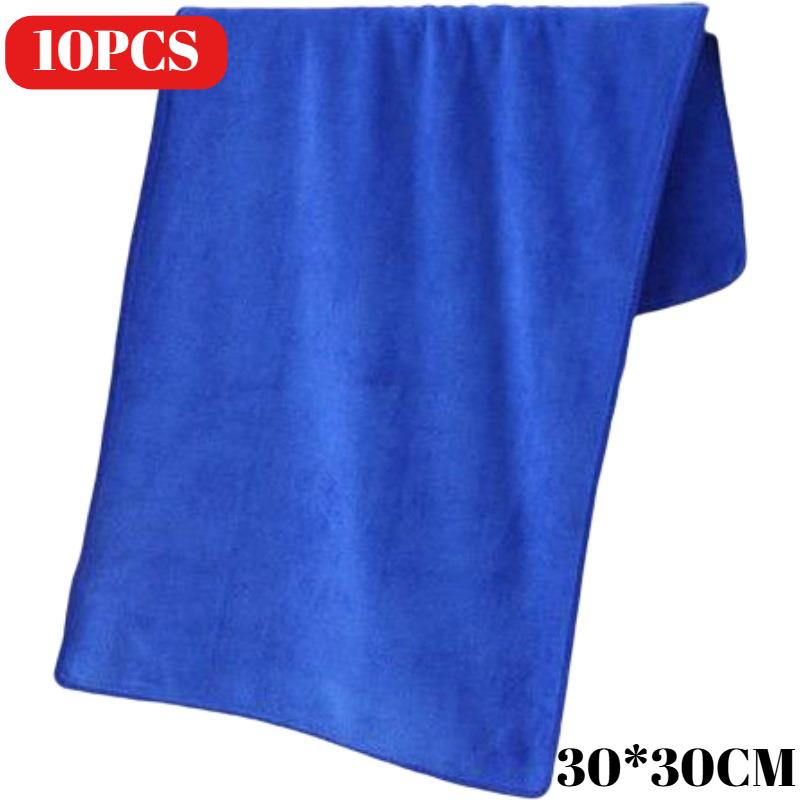 10 PCS Premium Microfiber Cleaning Towels Super Absorbent Thick Lint Free for Car Home Cleaning 30*30cm королевский синий
10 PCS Premium Microfiber Cleaning Towels Super Absorbent Thick Lint Free for Car Home Cleaning 30*30cm королевский синий