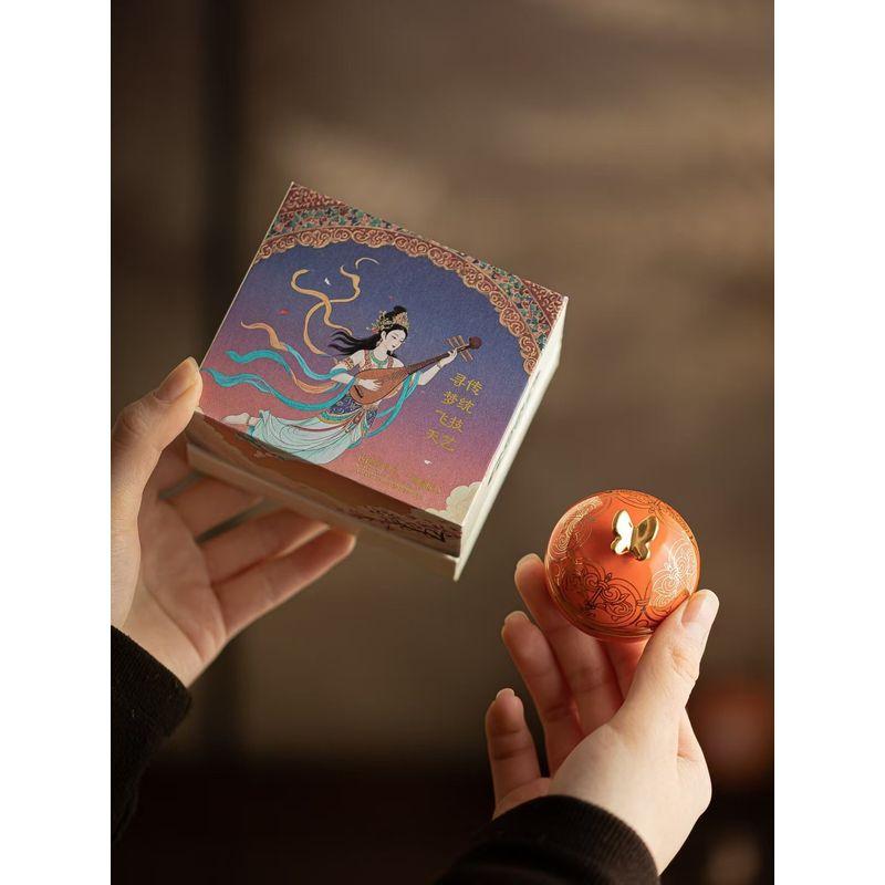 15g Ceramic Jar Ancient-Style Fragrance Balm Gift Box for Women, Long-Lasting Floral Plant Fragrance, Portable Solid Balm Peony
15g Ceramic Jar Ancient-Style Fragrance Balm Gift Box for Women, Long-Lasting Floral Plant Fragrance, Portable Solid Balm Peony