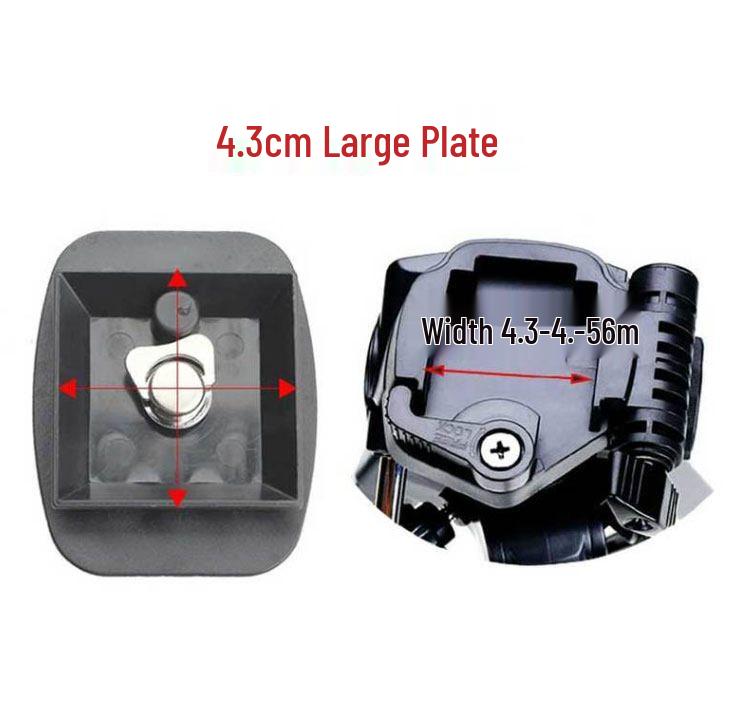 Camera Tripod Quick Release Plate and Gimbal Fixing Bracket for Night Fishing Lights чёрный
Camera Tripod Quick Release Plate and Gimbal Fixing Bracket for Night Fishing Lights чёрный