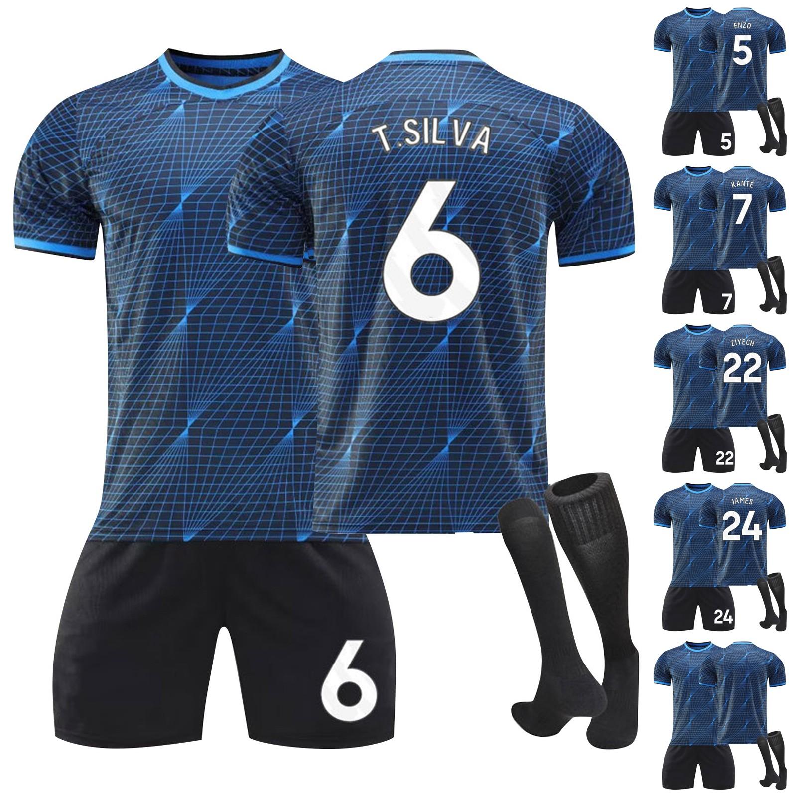 23-24Chelsea Home Джерси, комплект спортивной команды, комплект футбольного тренировочного костюма
23-24Chelsea Home Джерси, комплект спортивной команды, комплект футбольного тренировочного костюма
