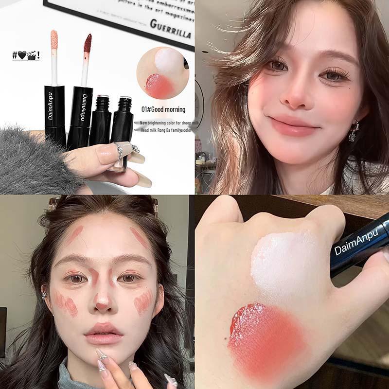 Daimanpu Multi-Use Double-Ended Cream: Color-Correcting, Whitening Blush, Eyeshadow, Highlighter & Lipstick for Parties and Students.
Daimanpu Multi-Use Double-Ended Cream: Color-Correcting, Whitening Blush, Eyeshadow, Highlighter & Lipstick for Parties and Students.