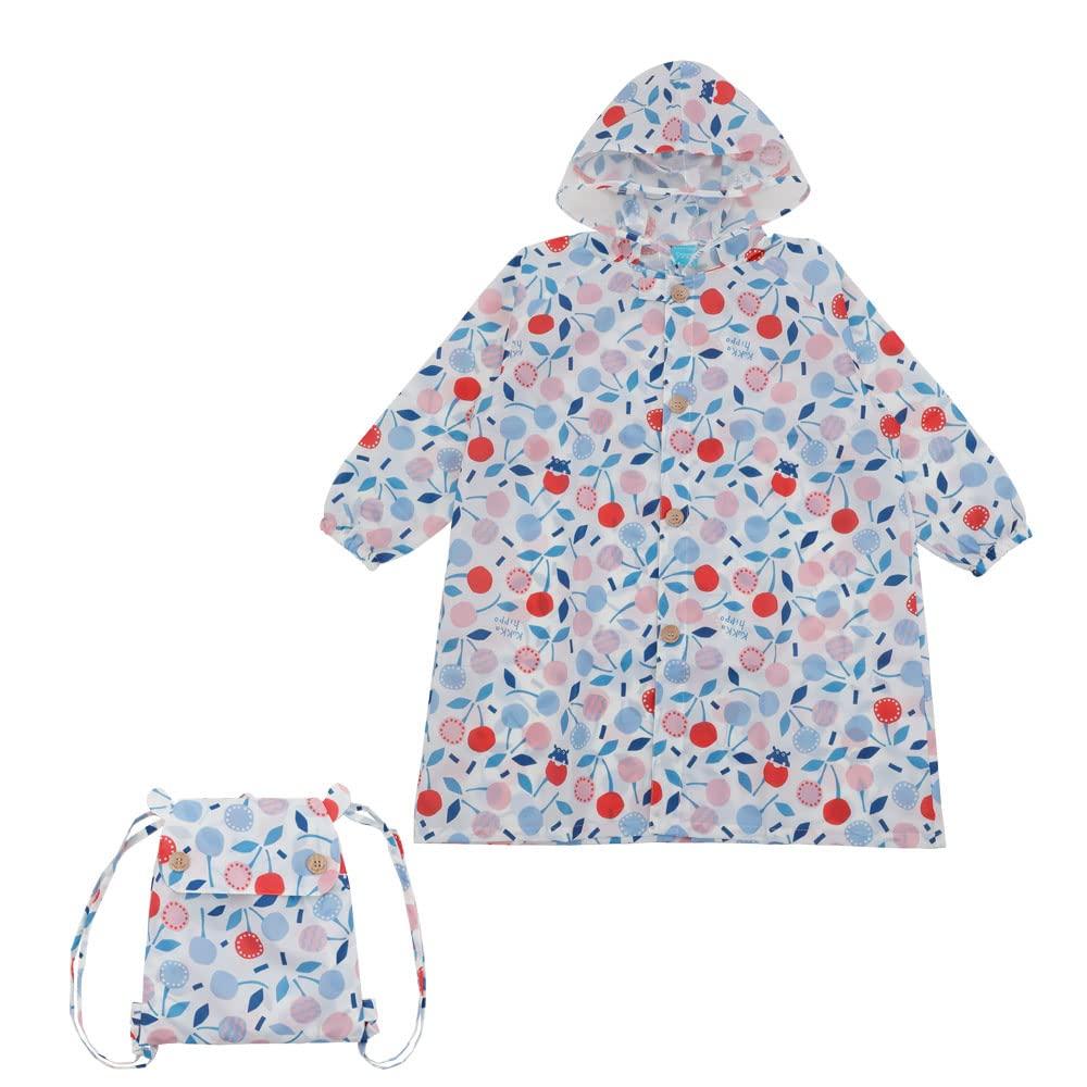 kukkahippo Kids raincoat for school cherry with adjustable tucks for backpack with reflective hippopotamus transparent elastic storage same pattern as
kukkahippo Kids raincoat for school cherry with adjustable tucks for backpack with reflective hippopotamus transparent elastic storage same pattern as