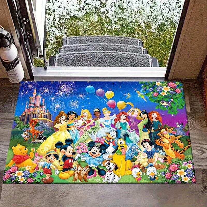 1pc Princess Mickey and Winnie The Pooh Rug Anti Slip, Non Shedding, Bedroom & Laundry Handcrafted Home Decor, Ideal for Living, Adds Vibrancy To Any 60cm by 90cm
1pc Princess Mickey and Winnie The Pooh Rug Anti Slip, Non Shedding, Bedroom & Laundry Handcrafted Home Decor, Ideal for Living, Adds Vibrancy To Any 60cm by 90cm