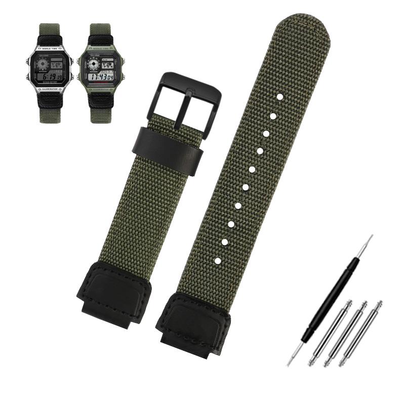 Классический 18-миллиметровый нейлоновый ремешок для часов Casio AE1200wh 1300 SGW-300H 400 500 F91W F84 AEQ-110W мужской холщовый нейлоновый ремешок для часов с приподнятым ремешком 18mm
Классический 18-миллиметровый нейлоновый ремешок для часов Casio AE1200wh 1300 SGW-300H 400 500 F91W F84 AEQ-110W мужской холщовый нейлоновый ремешок для часов с приподнятым ремешком 18mm
