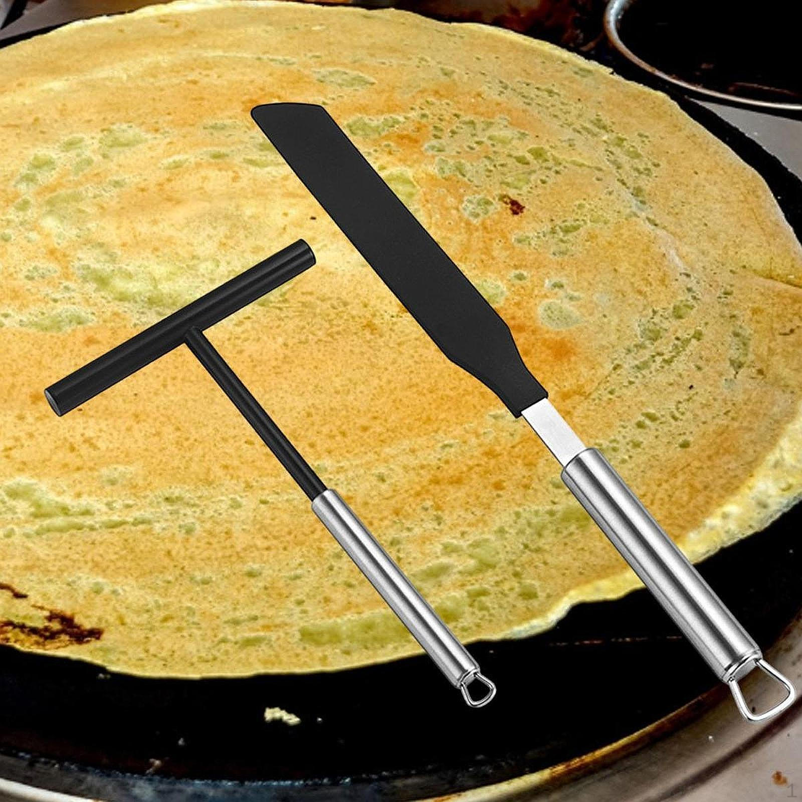 Crepe Spreader and Spatulas Kit Utensil Home Pastry Tool Egg Pie Scrape Kitchen T Shaped Gifts
Crepe Spreader and Spatulas Kit Utensil Home Pastry Tool Egg Pie Scrape Kitchen T Shaped Gifts