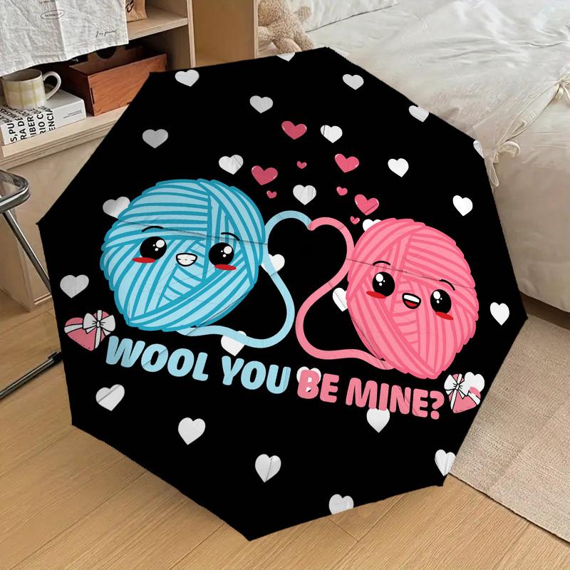 Lovers Couples Themed Folding Umbrella Fashion Auto-Open 8 Iron Ribs Plastic Handle Foldable Sunshade Perfect Christmas Gifts
Lovers Couples Themed Folding Umbrella Fashion Auto-Open 8 Iron Ribs Plastic Handle Foldable Sunshade Perfect Christmas Gifts