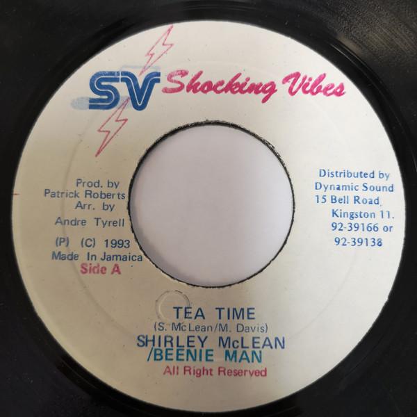 7inch Record BEENIE MAN & SHIRLEY MCLEAN - Tea Time NONE Shocking Vibes 1993 Jamaica Reggae, Ska & Dub Used
7inch Record BEENIE MAN & SHIRLEY MCLEAN - Tea Time NONE Shocking Vibes 1993 Jamaica Reggae, Ska & Dub Used