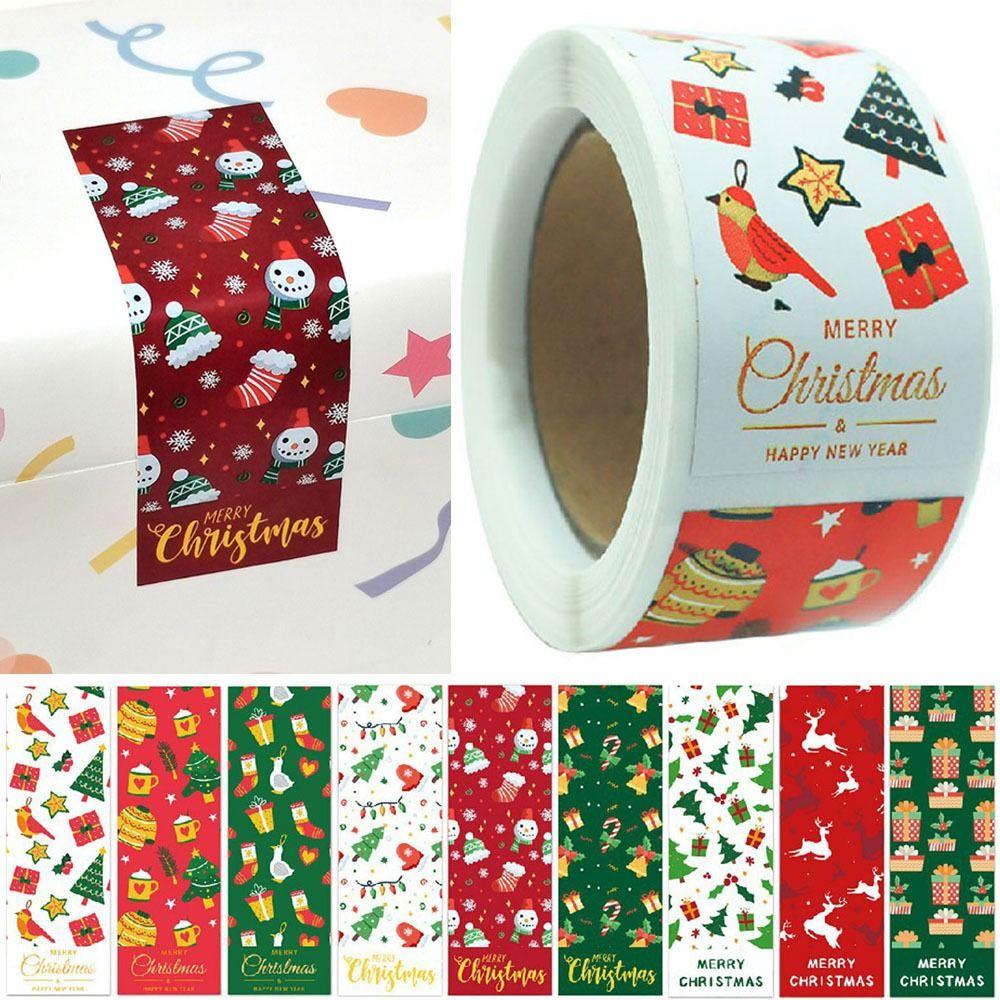 Box Wrapping XmasTree Santa Claus Snowman Merry Christmas Stickers Greeting Tags Sealing Labels 3
Box Wrapping XmasTree Santa Claus Snowman Merry Christmas Stickers Greeting Tags Sealing Labels 3