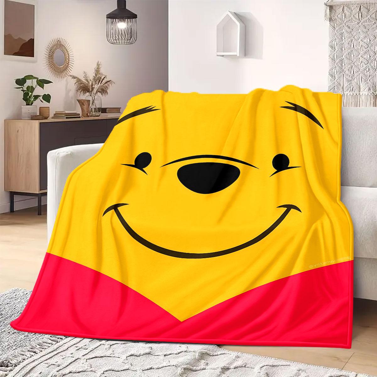 Poohbear Cartoon Print Flannel Blanket for Bedrooms Sofas Beds Chairs Picnics Travel Home Decor Extra Large Size Design 75x90cm
Poohbear Cartoon Print Flannel Blanket for Bedrooms Sofas Beds Chairs Picnics Travel Home Decor Extra Large Size Design 75x90cm