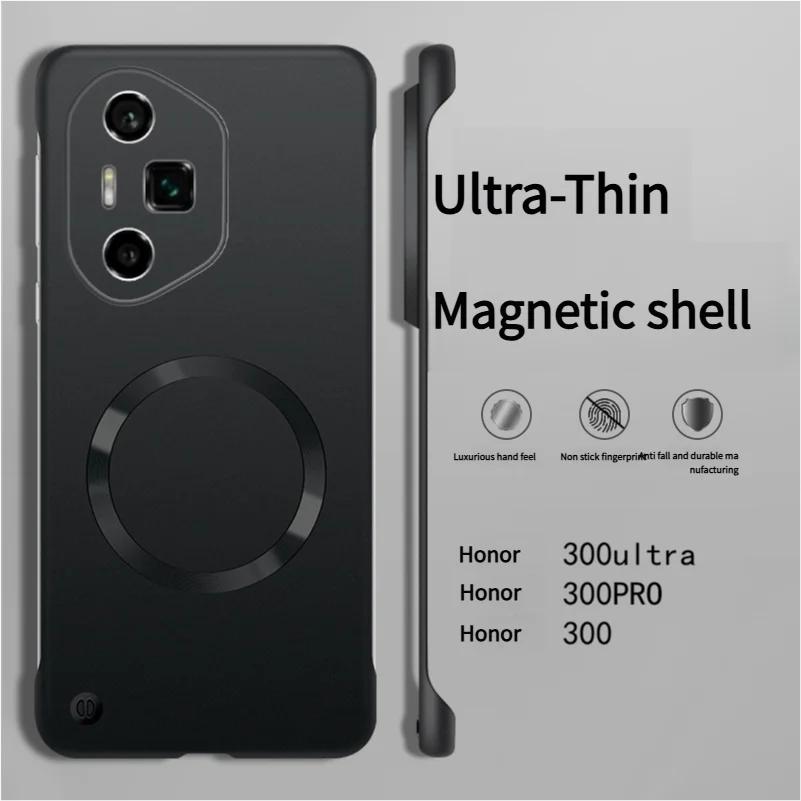 Ultra Thin Metallic Paint Frameless Magnetic Phone Case For Honor 300 Ultra 200 Smar Pro Lite Glossy Shockproof Protection Cover For Honor 400 Pro
Ultra Thin Metallic Paint Frameless Magnetic Phone Case For Honor 300 Ultra 200 Smar Pro Lite Glossy Shockproof Protection Cover For Honor 400 Pro
