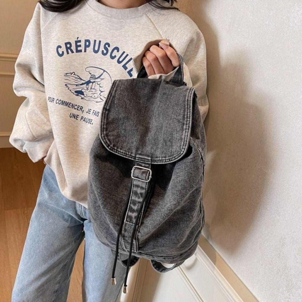 Fashion Cowboy Travel Back Packs Large Capacity Jeans Bookbags Student Schoolbags for Girls чорний
Fashion Cowboy Travel Back Packs Large Capacity Jeans Bookbags Student Schoolbags for Girls чорний