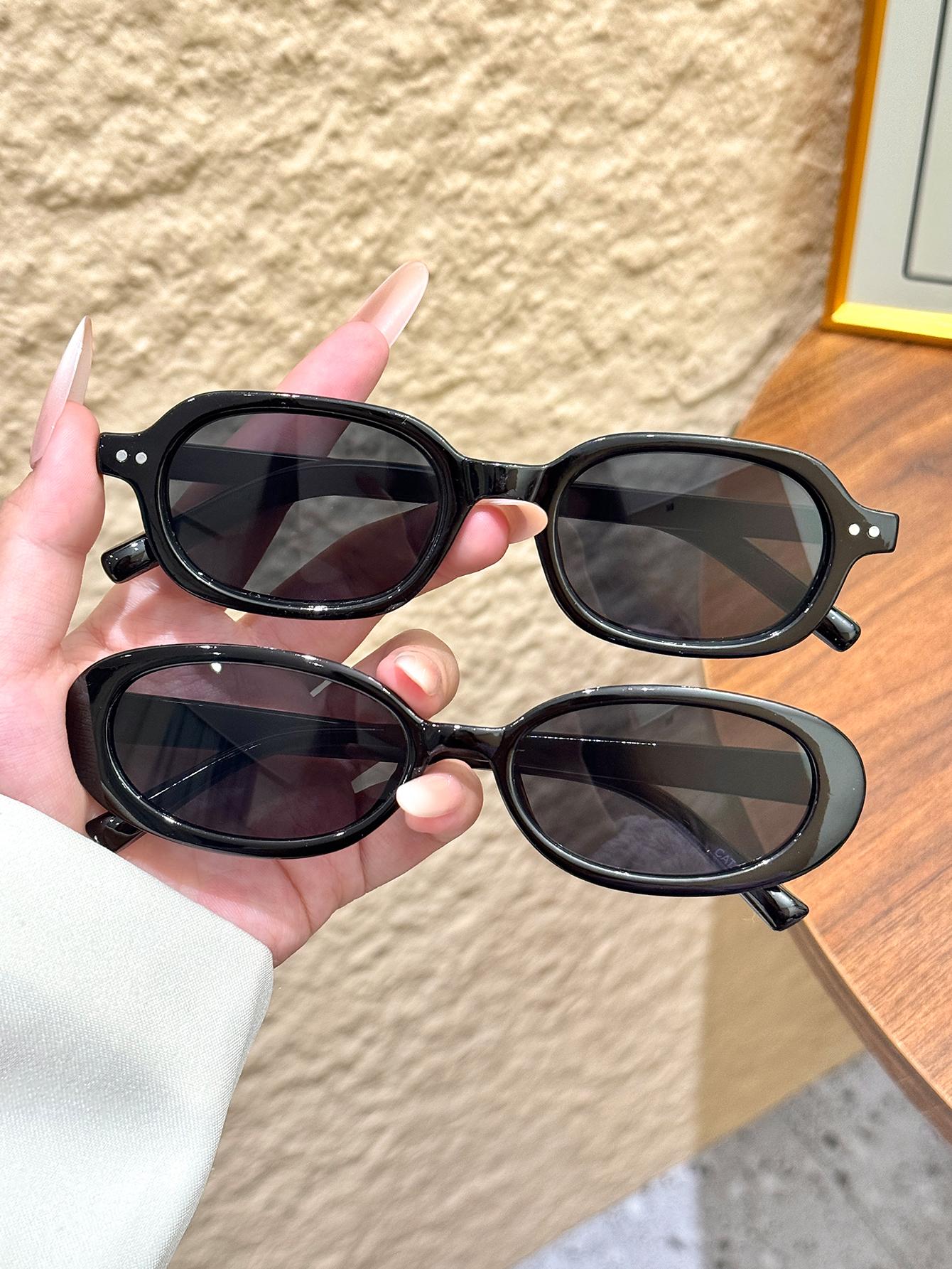 2Pcs Women s Sunglasses Black Combination Sunglasses Street Style Suitable for Beach Vacation Travel Decoration Party Gathering
2Pcs Women s Sunglasses Black Combination Sunglasses Street Style Suitable for Beach Vacation Travel Decoration Party Gathering