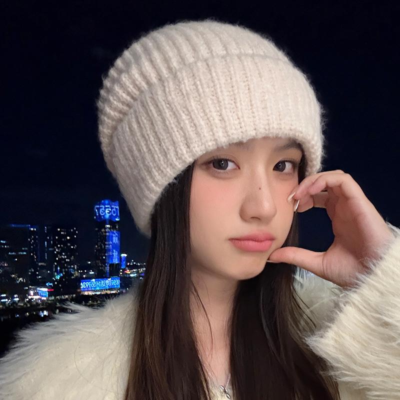 Wool Hat Women s Autumn and Winter Loose Warm Stacking Hat Knitted Ear Protection Hat one size
Wool Hat Women s Autumn and Winter Loose Warm Stacking Hat Knitted Ear Protection Hat one size