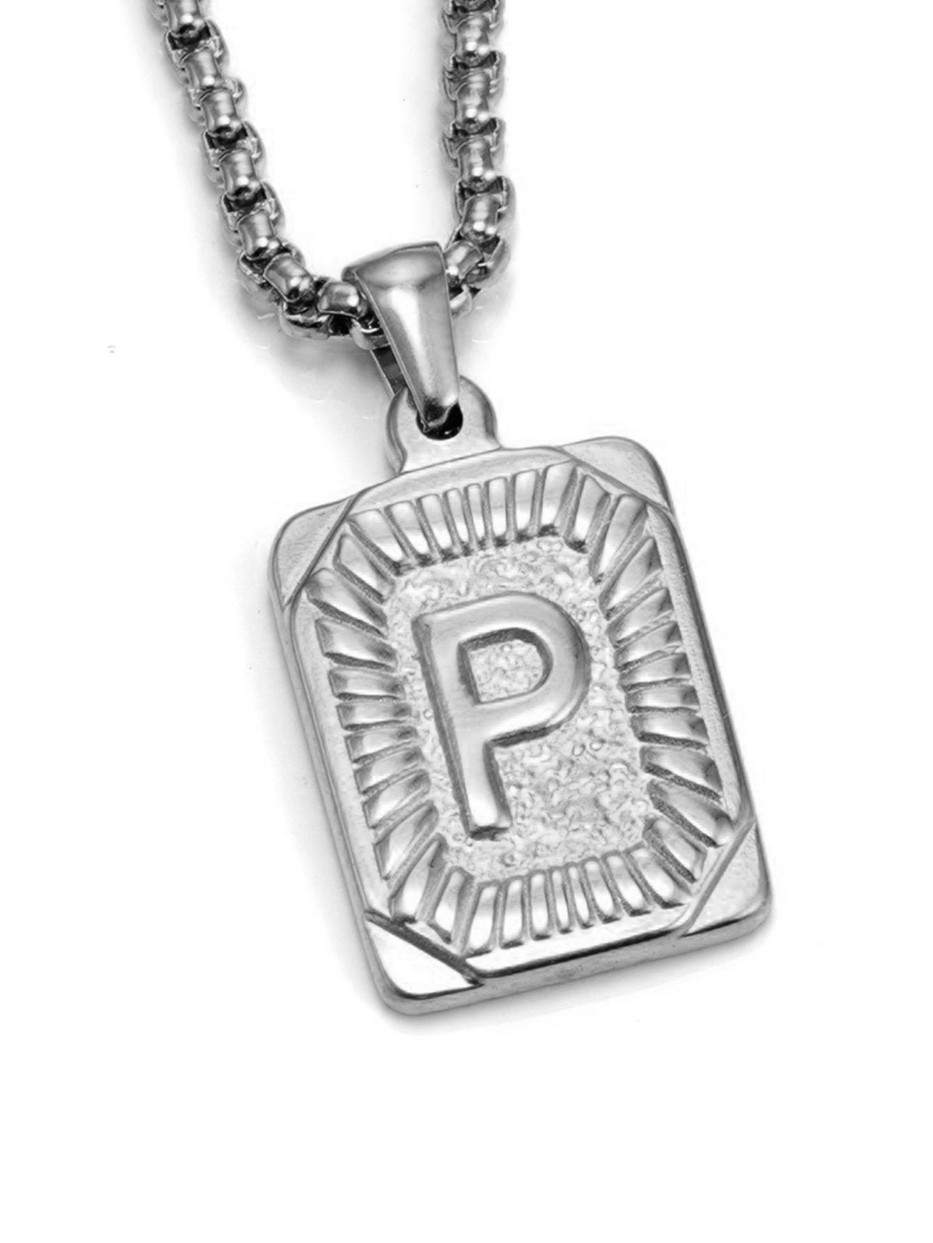 Модное 26-буквенное ожерелье золотого цвета с подвеской для мужчин и женщин, кубинская цепочка для пары, очаровательное первоначальное ожерелье, колье, ювелирное изделие, воротник
Модное 26-буквенное ожерелье золотого цвета с подвеской для мужчин и женщин, кубинская цепочка для пары, очаровательное первоначальное ожерелье, колье, ювелирное изделие, воротник