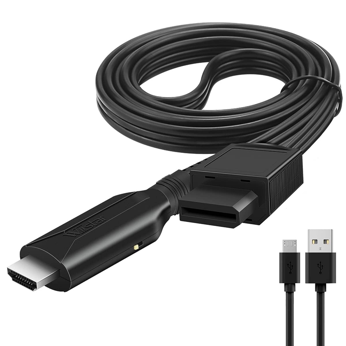 Кабель-адаптер HDMI для Wii, підтримка 1080P720P - Конвертер HDMI для Wii, Покращена якість зображення, Підсилювач роздільної здатності, Plug and Play, Сумісний з S-Video, Все
Кабель-адаптер HDMI для Wii, підтримка 1080P720P - Конвертер HDMI для Wii, Покращена якість зображення, Підсилювач роздільної здатності, Plug and Play, Сумісний з S-Video, Все