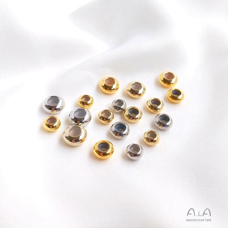 14K Light Gold & 18K Gold-Plated Color-Preserving Silicone Positioning Beads for DIY Jewelry 6mm 14K light gold silicone bead 1 piece
14K Light Gold & 18K Gold-Plated Color-Preserving Silicone Positioning Beads for DIY Jewelry 6mm 14K light gold silicone bead 1 piece