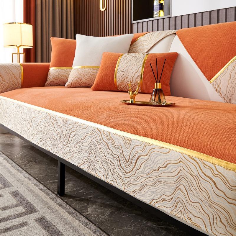 Chenille Orange Real Leather Sofa Cushion Fur Sofa Cover Non-slip and Dustproof Thick Soft Couch Cover Furniture Protector 70x70
Chenille Orange Real Leather Sofa Cushion Fur Sofa Cover Non-slip and Dustproof Thick Soft Couch Cover Furniture Protector 70x70