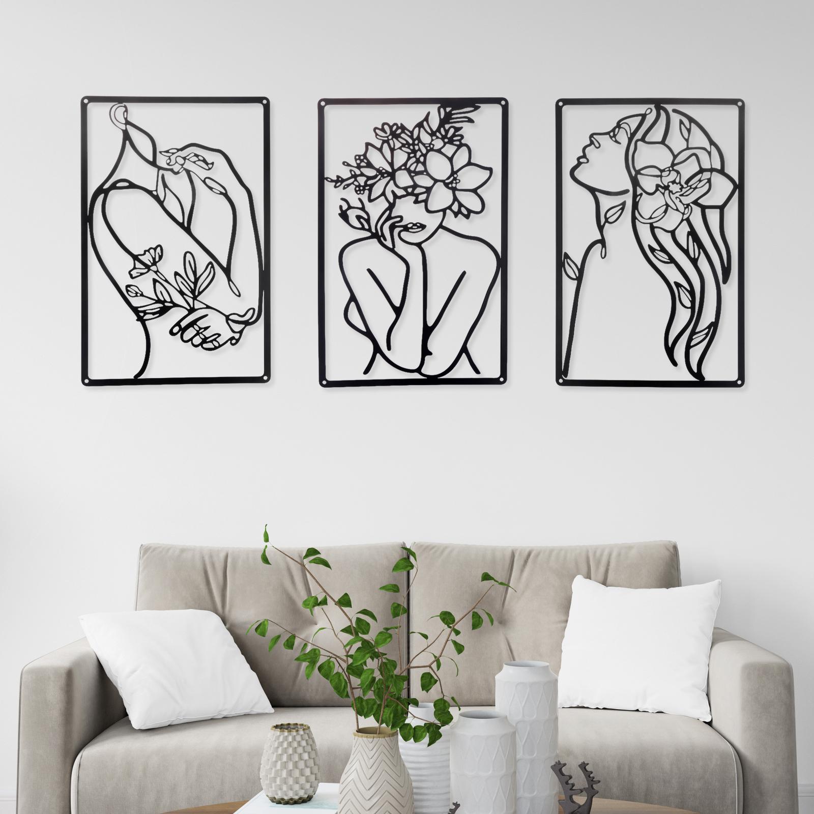 3 шт., металлические минималистичные абстрактные женские настенные рисунки, рисование линий, настенный художественный декор, одна линия, женский домашний подвесной настенный художественный декор для
3 шт., металлические минималистичные абстрактные женские настенные рисунки, рисование линий, настенный художественный декор, одна линия, женский домашний подвесной настенный художественный декор для