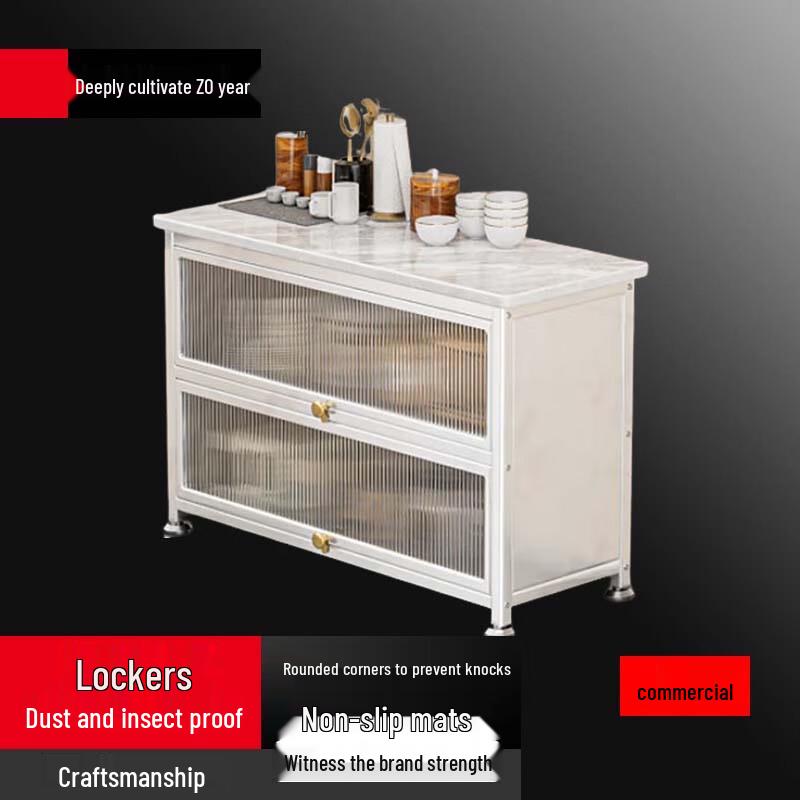 Bieying Multi-layer Kitchen Storage Cart with Rock Slab Top
Bieying Multi-layer Kitchen Storage Cart with Rock Slab Top