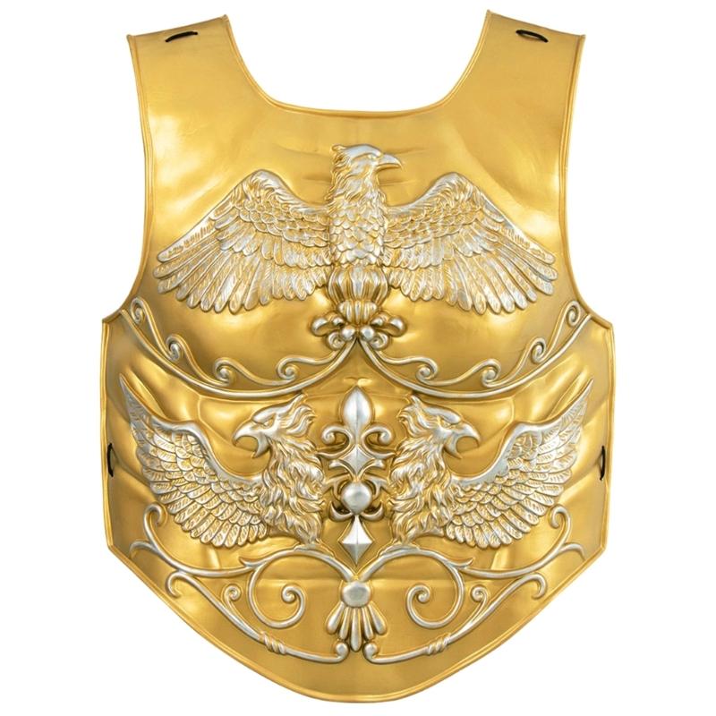 Medieval Roman Soldier Armors Costume Fashion Accessory Chest Armors For Role Play And Cosplay Event золотий
Medieval Roman Soldier Armors Costume Fashion Accessory Chest Armors For Role Play And Cosplay Event золотий