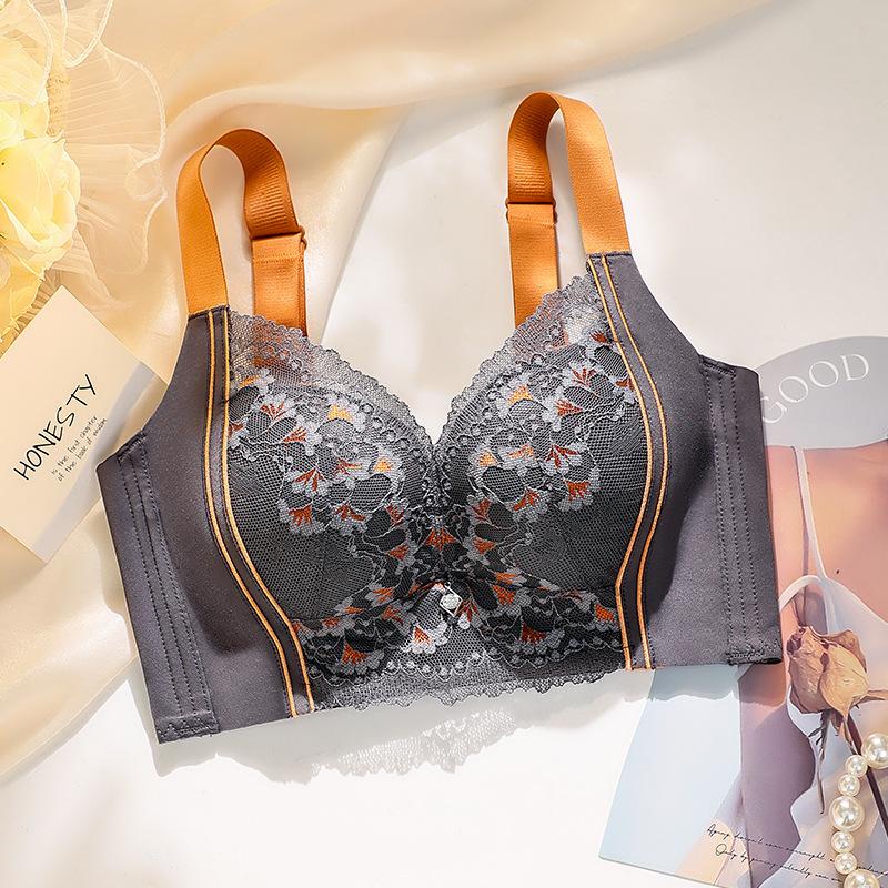 Cinema lace without steel ring temperature adjustment bra cover knitting process gathering 40/90ab through cup
Cinema lace without steel ring temperature adjustment bra cover knitting process gathering 40/90ab through cup
